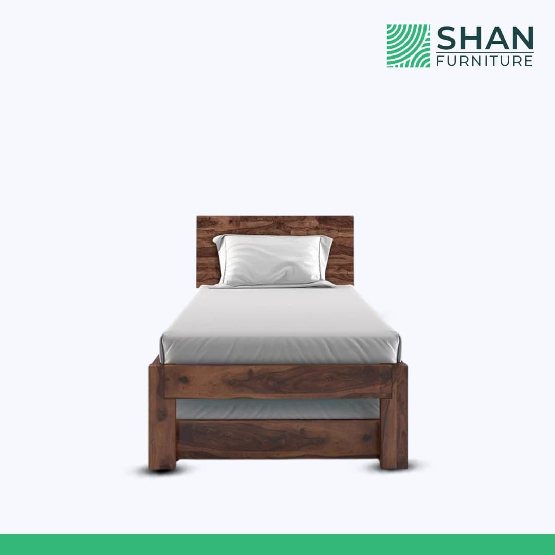 Sheesham Wood Daybed with Trundle