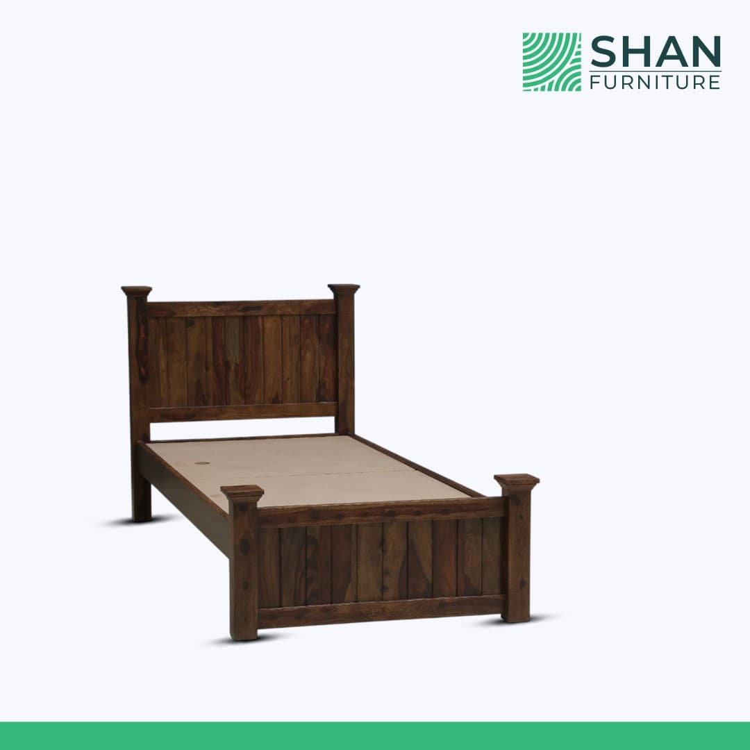 Sheesham Wood Colonial Bed